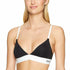 DKNY BLACK/WHITE Classic Cotton Convertible Bralette, US L